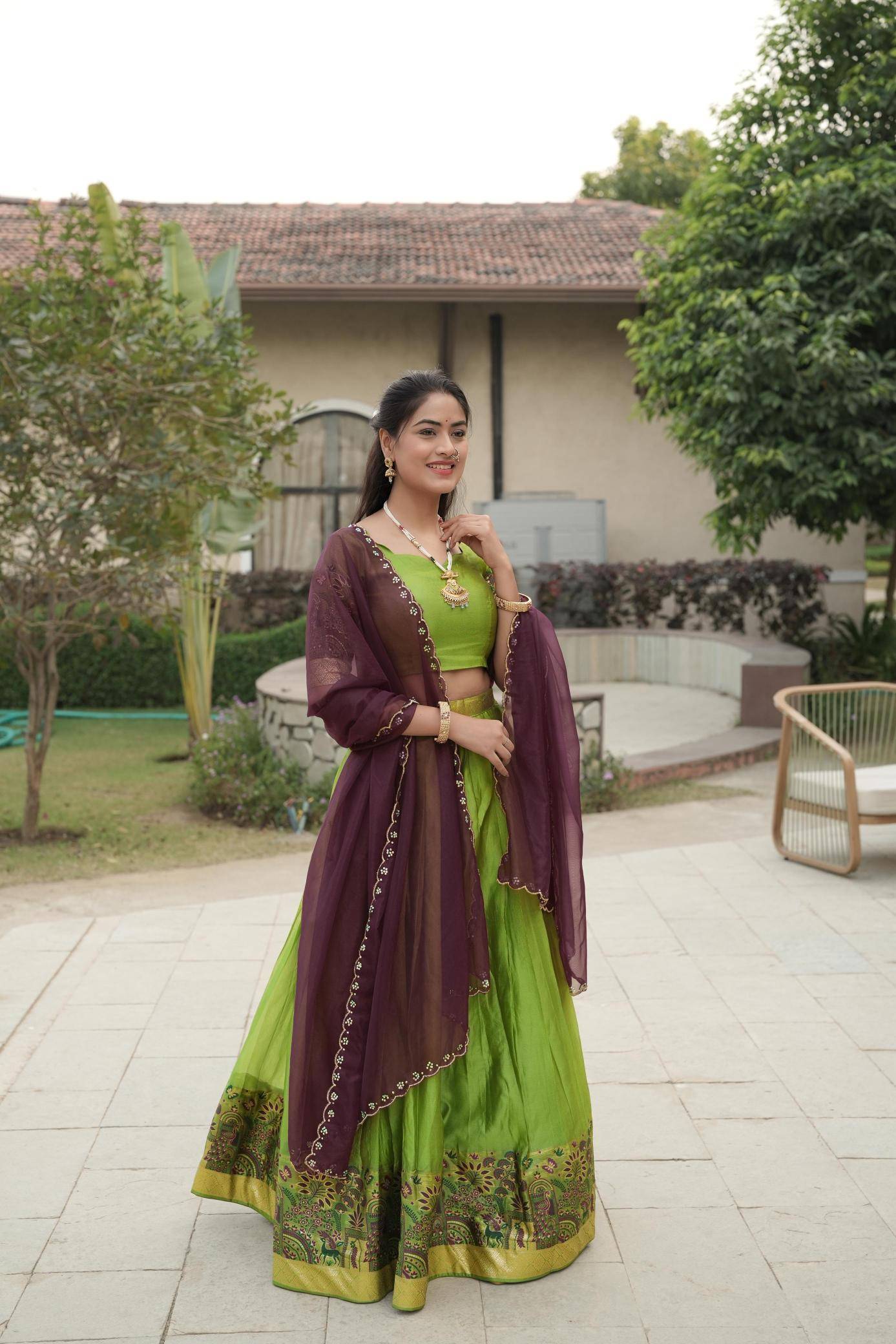 GRTN 8134 Shimmar PRT Designer lehengha choli manufacturer